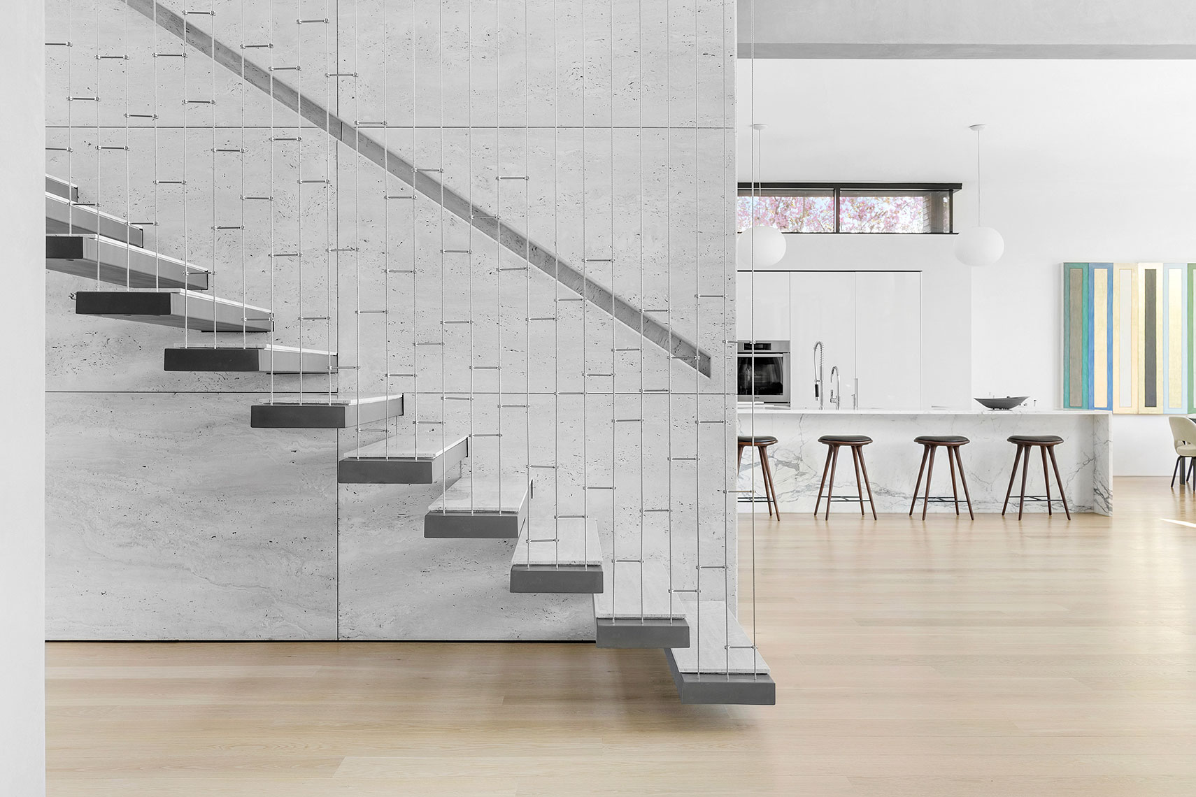 Zoe Wetherall / Interior Architecture / Floating Stairs