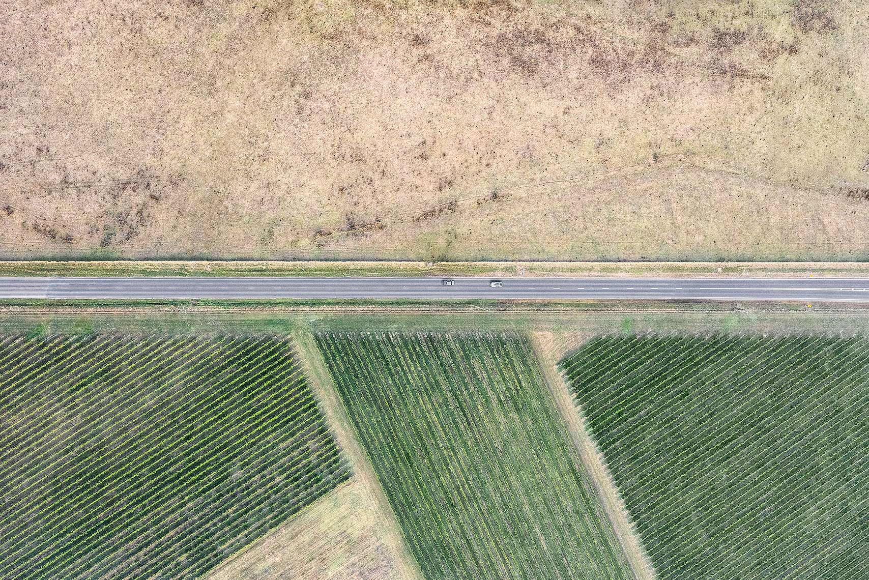 Zoe Wetherall / Aerial Landscape / Road Trip
