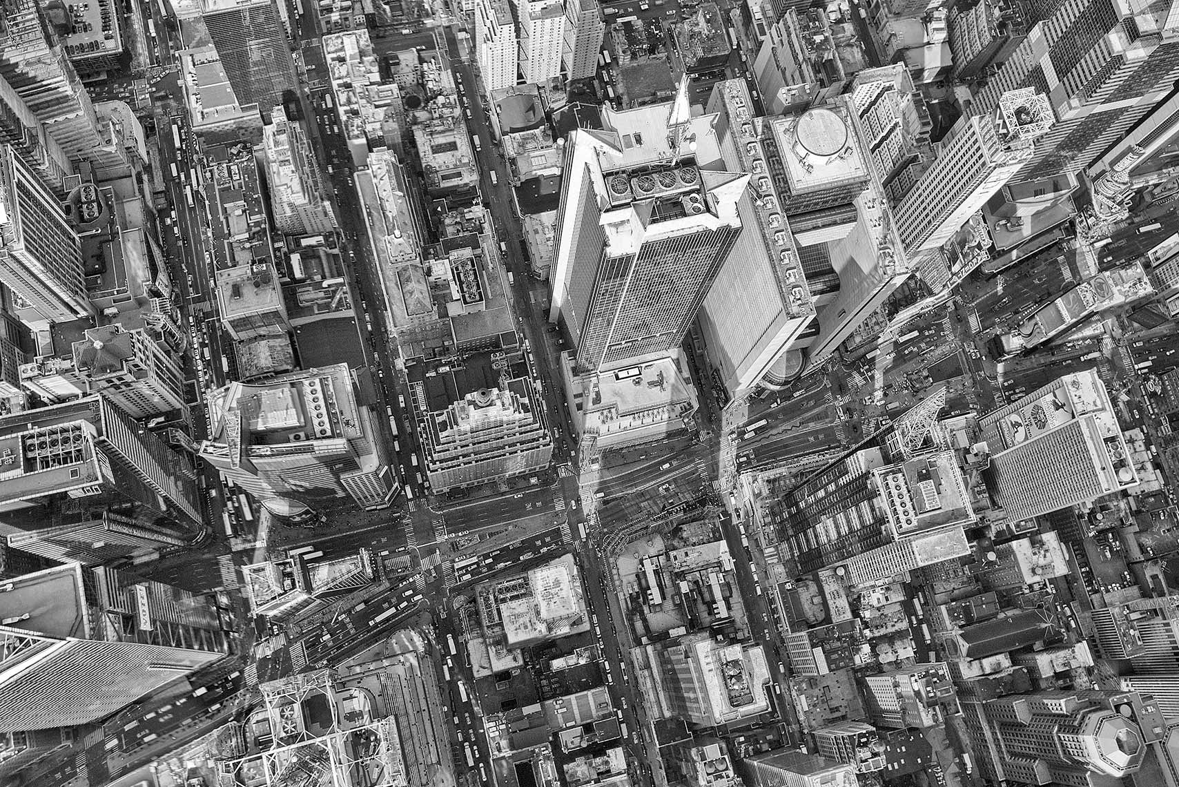 Zoe Wetherall / Aerial Cityscape / Times Square
